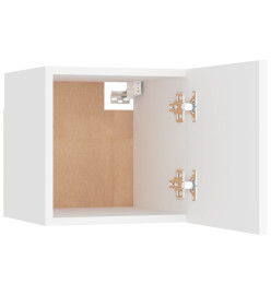 Meubles TV muraux 4 pcs Blanc 30,5x30x30 cm