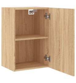 Meubles TV muraux 2 pcs chêne sonoma 40,5x30x60 cm