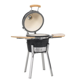 Kamado Barbecue à fumoir Céramique 81 cm