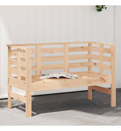 Banc de jardin 111,5x53x71 cm bois massif de pin