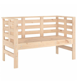 Banc de jardin 111,5x53x71 cm bois massif de pin