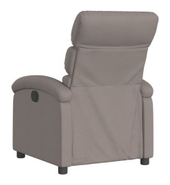 Fauteuil inclinable électrique Taupe Tissu