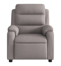 Fauteuil inclinable Taupe Tissu