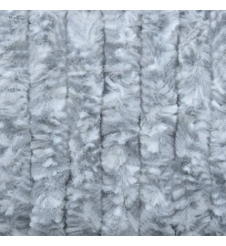 Moustiquaire Blanc et gris 56x200 cm Chenille