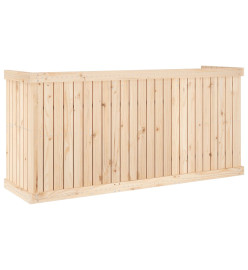 Set de balcon 2 places bois de pin massif