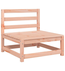 Canapé de jardin sans accoudoirs coussins bois massif douglas