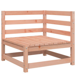 Canapé d'angle de jardin 70x70x67 cm bois massif douglas