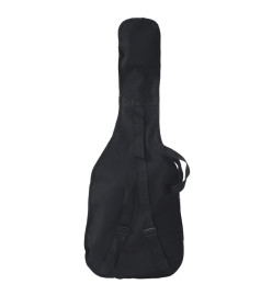 Guitare basse électrique de débutants sac bleu et noir 4/4 46"