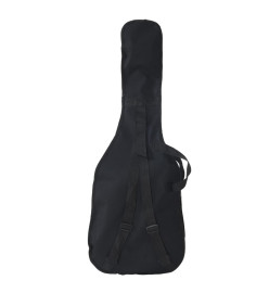 Guitare électrique pour débutants et sac noir et doré 4/4 39"