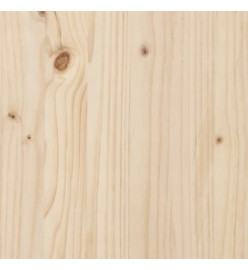 Canapé de jardin sans accoudoirs 70x70x67 cm bois de pin massif