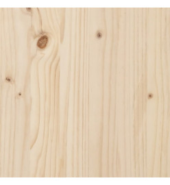 Canapé d'angle de jardin 70x70x67 cm bois de pin massif