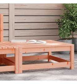 Repose-pied de jardin 70x70x30 cm massif de douglas