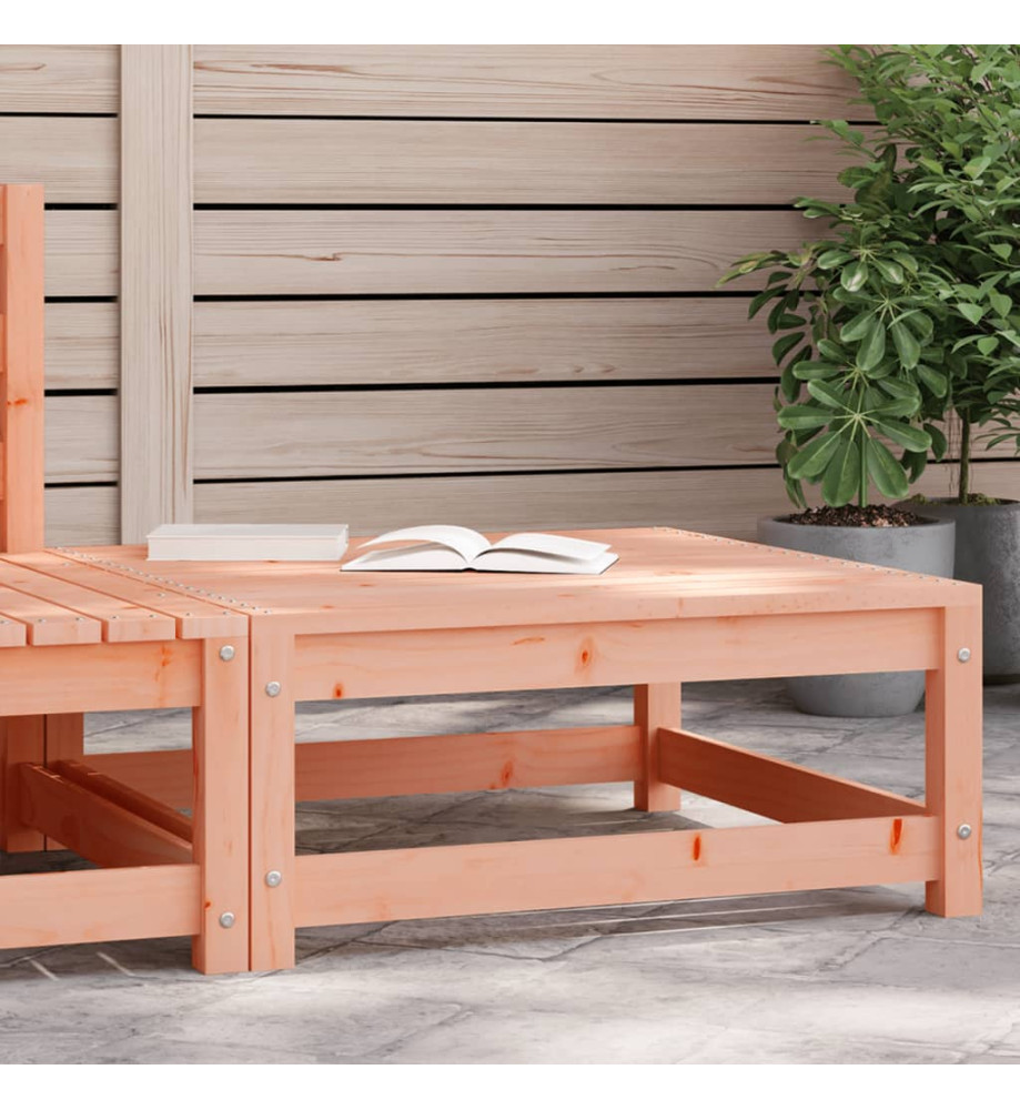 Repose-pied de jardin 70x70x30 cm massif de douglas Repose-pied de jardin 70x70x30 cm massif de douglas