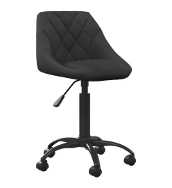 Chaise de bureau Noir Velours