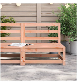 Canapé de jardin sans accoudoirs 70x70x67cm bois massif douglas