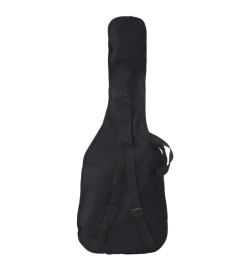 Guitare basse électrique de débutants sac brun et noir 4/4 46"