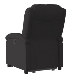 Fauteuil inclinable noir tissu