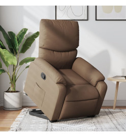 Fauteuil inclinable Marron Tissu