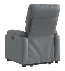 Fauteuil inclinable Gris Similicuir