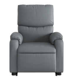 Fauteuil inclinable Gris Similicuir