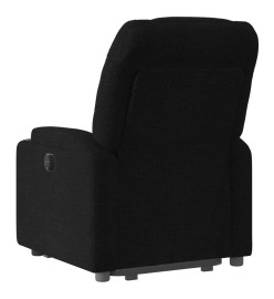 Fauteuil inclinable noir tissu