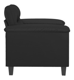 Fauteuil Noir 60 cm Similicuir