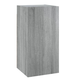 Ensemble de meubles TV 7 pcs Sonoma gris Bois d'ingénierie