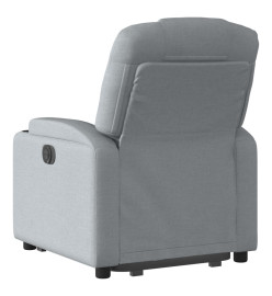 Fauteuil inclinable Gris clair Tissu