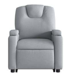 Fauteuil inclinable Gris clair Tissu