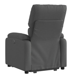 Fauteuil inclinable Gris foncé Tissu