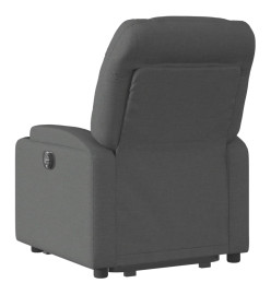 Fauteuil inclinable Gris foncé Tissu