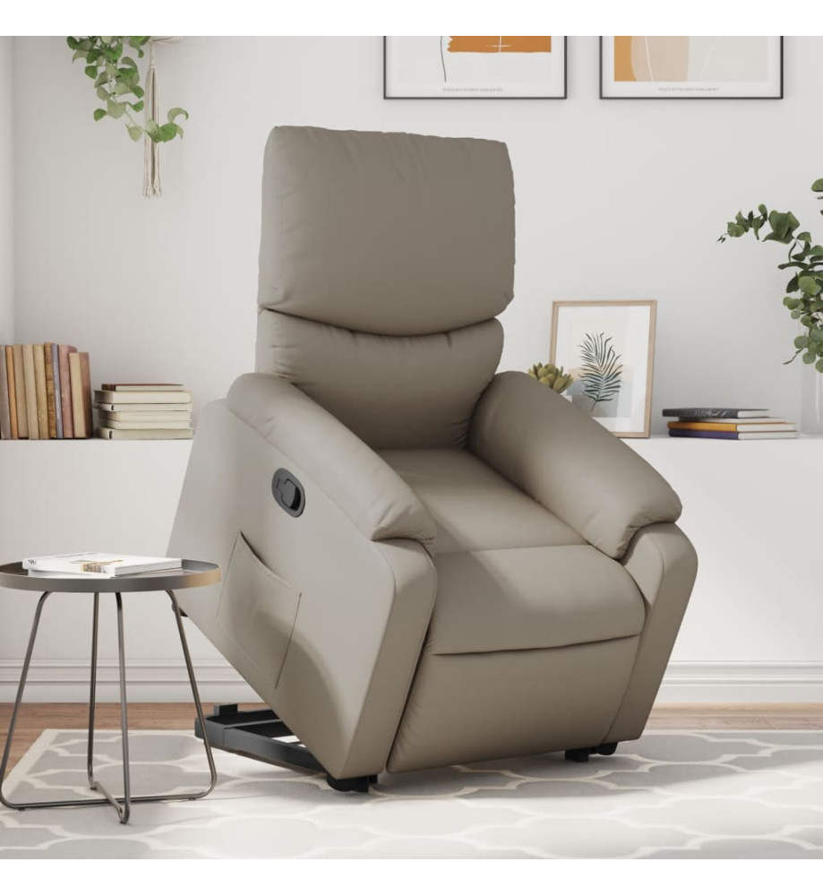 Fauteuil inclinable Cappuccino Similicuir