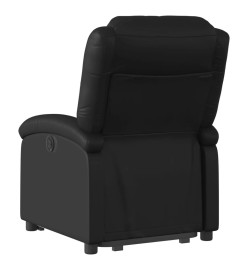 Fauteuil inclinable Noir Similicuir