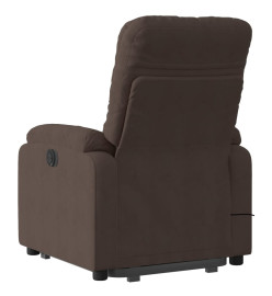 Fauteuil inclinable de massage électrique marron