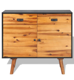 Buffet Bois d'acacia massif 90 x 33,5 x 83 cm