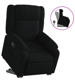 Fauteuil inclinable noir tissu