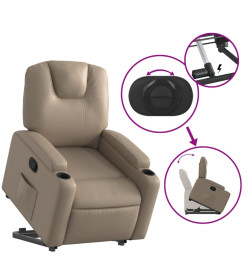 Fauteuil inclinable Cappuccino Similicuir