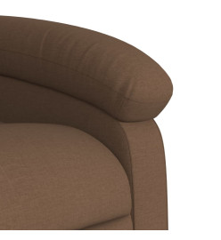 Fauteuil inclinable Marron Tissu