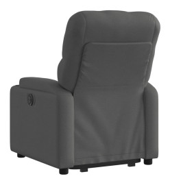 Fauteuil inclinable Gris foncé Tissu