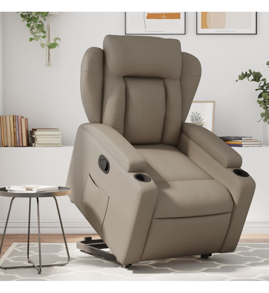 Fauteuil inclinable Cappuccino Similicuir