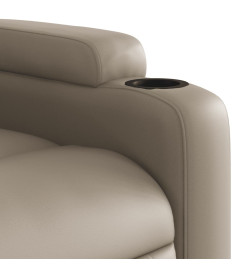 Fauteuil inclinable Cappuccino Similicuir