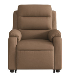 Fauteuil inclinable Marron Tissu