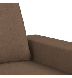 Fauteuil Marron 60 cm Tissu