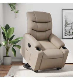 Fauteuil inclinable Cappuccino Similicuir