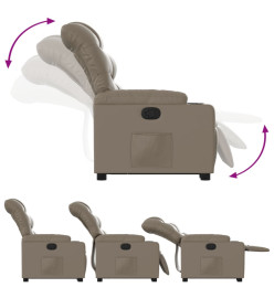 Fauteuil inclinable Cappuccino Similicuir