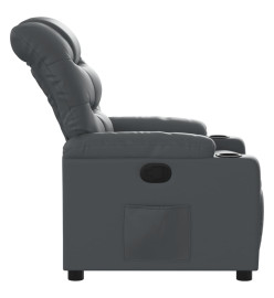 Fauteuil inclinable Gris Similicuir