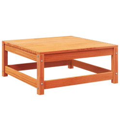 Canapé de jardin sans accoudoirs repose-pieds bois pin massif