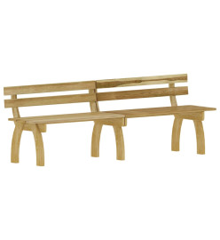 Mobilier de salle à manger de jardin 6 pcs Bois de pin imprégné