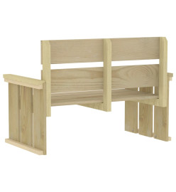 Meubles de salle à manger de jardin 3 pcs Bois de pin imprégné