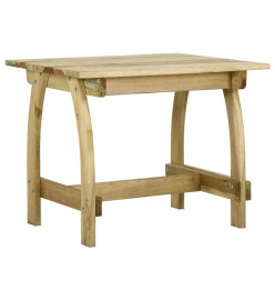 Mobilier de salle à manger de jardin 5 pcs Bois de pin imprégné